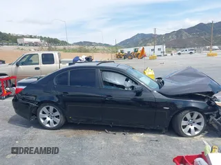 2006 BMW 5 Series 530i with VIN WBANE73576CM41247, listed as a IAAI auction lot 41912672 with Not Provided miles and . Bid and sale history available at carsss.com. Image 13.