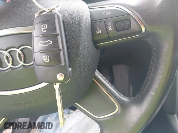 2014 Audi Q7 Premium Plus with VIN WA1LGAFE1ED003856, listed as a IAAI auction lot 42183101 with 91,696 mi miles and . Bid and sale history available at DreamBid. Image 11.