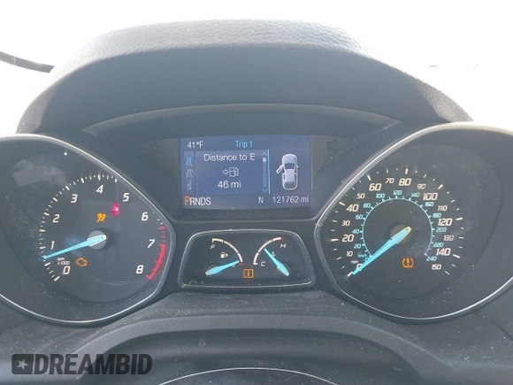 2013 Ford Escape SE with VIN 1FMCU0GX1DUA03049, listed as a IAAI auction lot 41780256 with 121,762 mi miles. Bid and sale history available at carsss.com. Image 15.