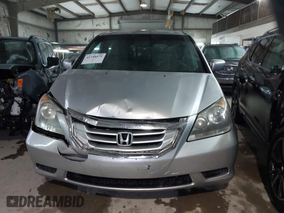 2010 Honda Odyssey EX with VIN 5FNRL3H49AB075855, listed as a IAAI auction lot 41748075 with 163,521 mi miles. Bid and sale history available at carsss.com. Image 12.