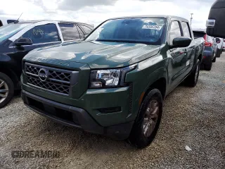 2022 Nissan Frontier SV with VIN 1N6ED1EJ9NN628938, listed as a Copart auction lot 74335784 with 58,038 mi miles and Salvage Title. Bid and sale history available at carsss.com. Image 1.