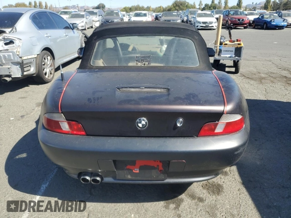 2001 BMW Z3 3.0 z VIN WBACN53481LJ56732, wystawiony jako Copart lot #74111214 z przebiegiem 121 081 mil mil oraz Szkoda całkowita • Salvage title. Historia ofert i sprzedaży dostępna na DreamBid. Obrazek 6.