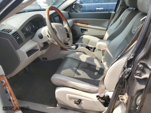 2006 Jeep Grand Cherokee Overland with VIN 1J8HR68246C197515, listed as a Copart auction lot 63510324 with 191,233 mi miles and Salvage Title. Bid and sale history available at carsss.com. Image 7.