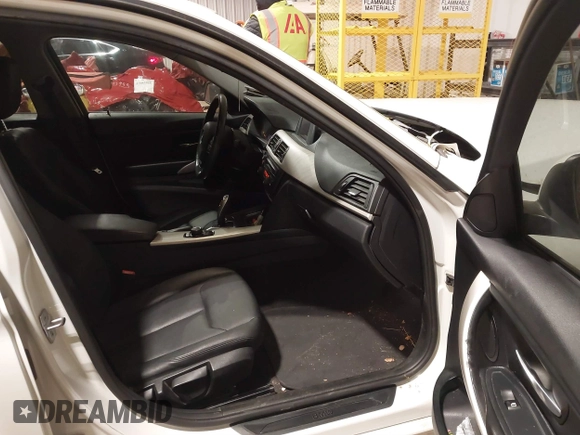 2014 BMW 3 Series 320i with VIN WBA3B1G57ENS79355, listed as a IAAI auction lot 41620998 with 97,362 mi miles. Bid and sale history available at carsss.com. Image 5.