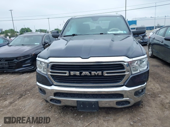 2021 Ram 1500 Big Horn with VIN 1C6RRFFG7MN596101, listed as a IAAI auction lot 42534319 with 82,043 mi miles and . Bid and sale history available at DreamBid. Image 12.