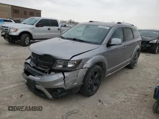 2018 Dodge Journey Crossroad with VIN 3C4PDDGG0JT388218, listed as a Copart auction lot 44450075 with Not Provided miles and Salvage Title. Bid and sale history available at carsss.com. Image 1.