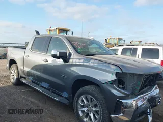 2019 Chevrolet Silverado 1500 LTZ with VIN 1GCUYGEL9KZ166327, listed as a IAAI auction lot 41995645 with 92,897 mi miles and . Bid and sale history available at DreamBid. Image 13.