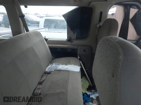 2008 Ford Econoline Passenger XL with VIN 1FBNE31L78DA80357, listed as a IAAI auction lot 41100987 with Not provided miles and . Bid and sale history available at DreamBid. Image 8.