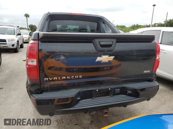 2008 Chevrolet Avalanche LT w/3LT with VIN 3GNFK12368G158052, listed as a Copart auction lot 75016454 with Not Provided miles and Salvage Title. Bid and sale history available at carsss.com. Image 6.