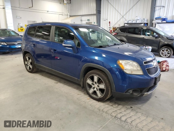 2014 Chevrolet Orlando z VIN KL77P2EK9EK542495, wystawiony jako Copart lot #71786924 z przebiegiem 210 349 mil mil oraz Szkody całkowita. Historia ofert i sprzedaży dostępna na DreamBid. Obrazek 4.