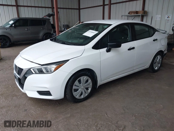 2021 Nissan Versa S with VIN 3N1CN8DV7ML821143, listed as a IAAI auction lot 42158003 with 78,731 mi miles and . Bid and sale history available at DreamBid. Image 2.
