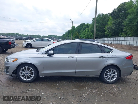 2020 Ford Fusion SE with VIN 3FA6P0HD5LR262877, listed as a IAAI auction lot 42243525 with 53,071 mi miles and . Bid and sale history available at DreamBid. Image 15.