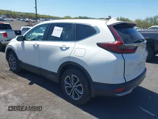2021 Honda CR-V EX-L with VIN 2HKRW2H87MH678152, listed as a IAAI auction lot 42132825 with 35,241 mi miles and . Bid and sale history available at DreamBid. Image 3.