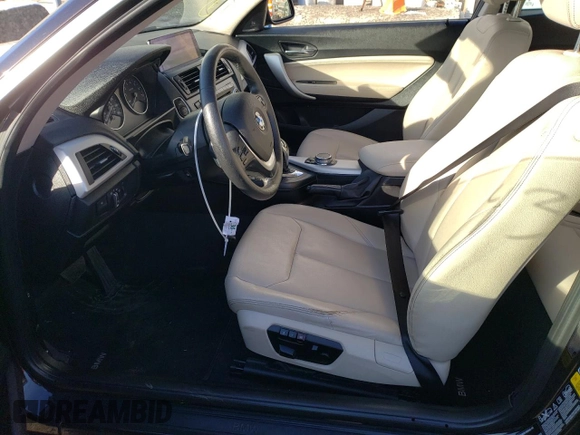 2015 BMW 2 Series 228i xDrive with VIN WBA1F7C50FVX96051, listed as a Copart auction lot 43630094 with 106,267 mi miles. Bid and sale history available at carsss.com. Image 7.
