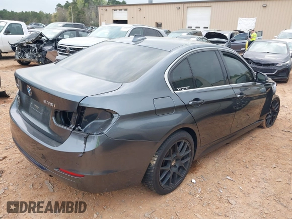 2015 BMW 3 Series 335i xDrive with VIN WBA3B9G56FNR94448, listed as a IAAI auction lot 41948101 with 134,414 mi miles and . Bid and sale history available at carsss.com. Image 4.