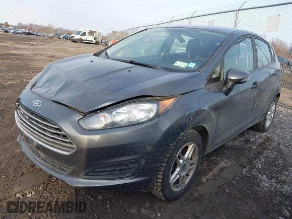 2019 Ford Fiesta SE with VIN 3FADP4EJ4KM125269, listed as a IAAI auction lot 41787211 with 97,699 mi miles. Bid and sale history available at carsss.com. Image 2.