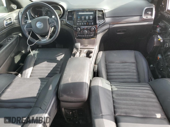 2021 Jeep Grand Cherokee 80th Anniversary z VIN 1C4RJEBG1MC844595, wystawiony jako Copart lot #54899195 z przebiegiem 19 287 mil mil oraz Szkoda całkowita • Salvage title. Historia ofert i sprzedaży dostępna na DreamBid. Obrazek 8.