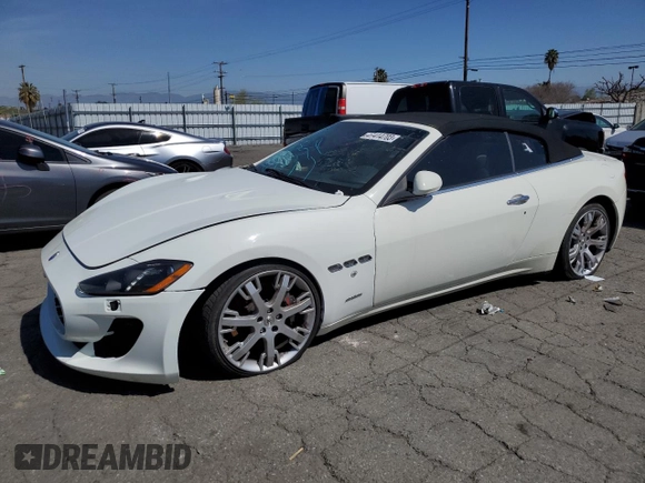 2015 Maserati GranTurismo Sport with VIN ZAM45MMA4F0140487, listed as a Copart auction lot 47414703 with 33,718 mi miles and . Bid and sale history available at DreamBid. Image 1.