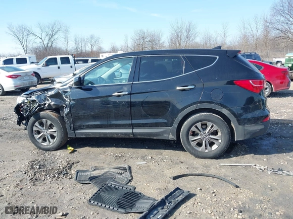 2013 Hyundai Santa Fe Sport with VIN 5XYZTDLB5DG089714, listed as a IAAI auction lot 41776719 with 185,212 mi miles. Bid and sale history available at carsss.com. Image 14.