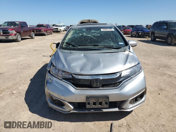 2019 Honda Fit EX with VIN 3HGGK5H86KM737981, listed as a Copart auction lot 55991435 with 79,106 mi miles and Salvage title. Bid and sale history available at DreamBid. Image 5.