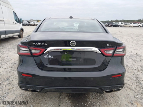 2020 Nissan Maxima SL with VIN 1N4AA6DV7LC376424, listed as a IAAI auction lot 41396571 with 72,268 mi miles. Bid and sale history available at carsss.com. Image 16.