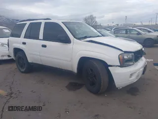 2007 Chevrolet TrailBlazer LS with VIN 1GNDT13SX72103556, listed as a IAAI auction lot 41860750 with 202,022 mi miles. Bid and sale history available at carsss.com. Image 1.