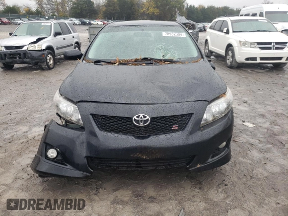 2010 Toyota Corolla with VIN 2T1BU4EE5AC375432, listed as a Copart auction lot 78932394 with 190,583 mi miles and Clean Title. Bid and sale history available at carsss.com. Image 5.