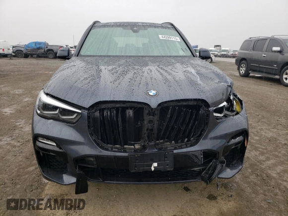 2021 BMW X5 sDrive40i with VIN 5UXCR4C01M9E98458, listed as a Copart auction lot 44289113 with 26,672 mi miles. Bid and sale history available at carsss.com. Image 5.