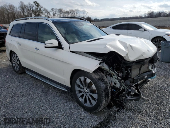 2018 Mercedes-Benz GLS with VIN 4JGDF6EE7JB127398, listed as a Copart auction lot 72575192 with 40,538 mi miles. Bid and sale history available at carsss.com. Image 4.