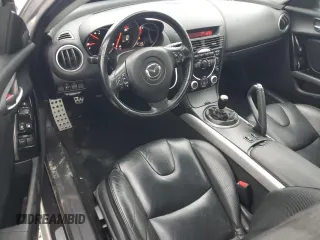 2005 Mazda RX-8 with VIN JM1FE173050144219, listed as a Copart auction lot 73120364 with 70,328 mi miles and Salvage Title. Bid and sale history available at carsss.com. Image 8.