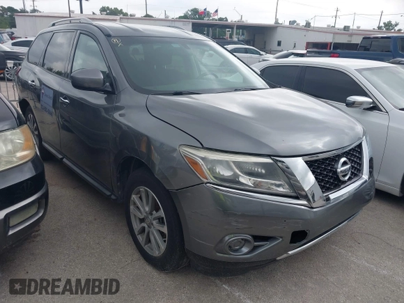 2016 Nissan Pathfinder S with VIN 5N1AR2MM4GC652935, listed as a IAAI auction lot 42101585 with 161,754 mi miles and . Bid and sale history available at DreamBid. Image 1.