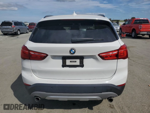 2017 BMW X1 sDrive28i with VIN WBXHU7C39H5H37756, listed as a Copart auction lot 50769975 with 82,479 mi miles and Salvage Title. Bid and sale history available at carsss.com. Image 6.