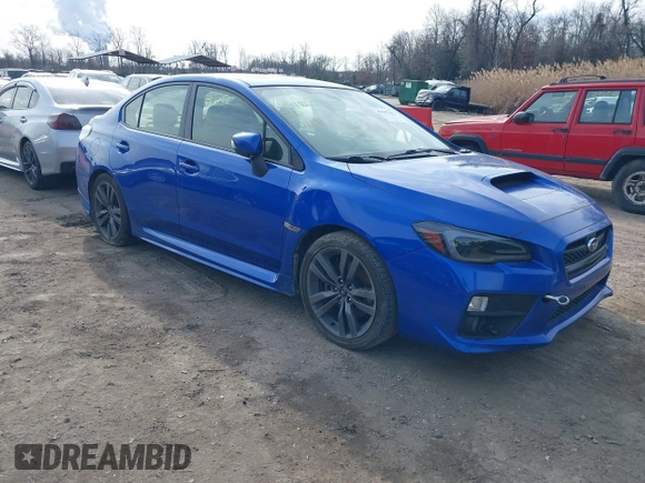 2016 Subaru WRX Limited with VIN JF1VA1N6XG8828564, listed as a IAAI auction lot 41597227 with 156,109 mi miles. Bid and sale history available at carsss.com. Image 1.
