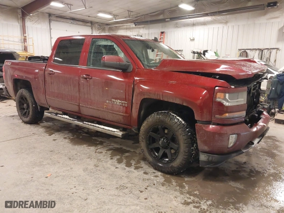 2016 Chevrolet Silverado 1500 LT with VIN 3GCUKREC3GG216871, listed as a IAAI auction lot 41418693 with 97,074 mi miles. Bid and sale history available at carsss.com. Image 1.