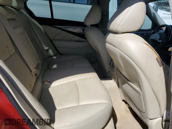 2015 Infiniti Q50 Premium with VIN JN1BV7AP0FM333480, listed as a Copart auction lot 50940215 with 0 mi miles and Salvage Title. Bid and sale history available at carsss.com. Image 11.