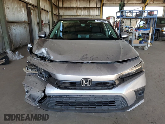 2023 Honda Civic Sedan LX with VIN 2HGFE2F23PH530664, listed as a Copart auction lot 41894165 with 49,726 mi miles and Salvage Title. Bid and sale history available at carsss.com. Image 5.