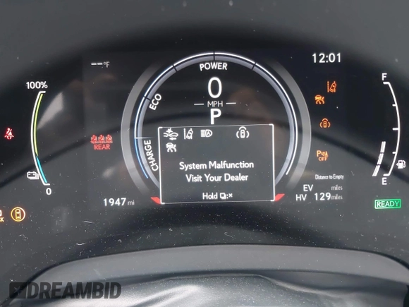 2024 Lexus RX 450h+ Luxury with VIN JTJCJMGA1R2021146, listed as a IAAI auction lot 42204669 with 1,947 mi miles and . Bid and sale history available at DreamBid. Image 16.