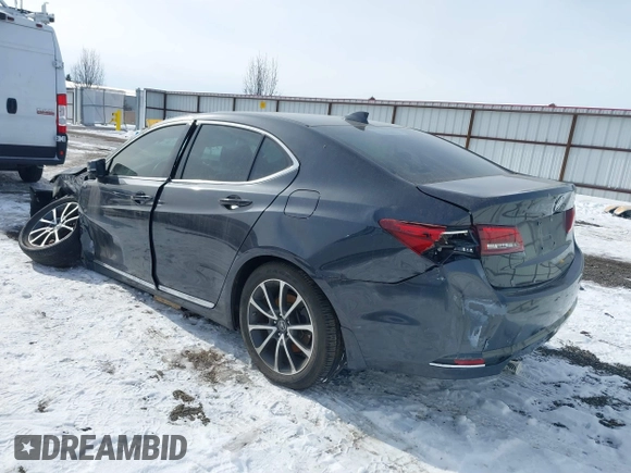 2016 Acura TLX V6 with VIN 19UUB2F31GA003973, listed as a IAAI auction lot 41560121 with 1 mi miles. Bid and sale history available at carsss.com. Image 3.