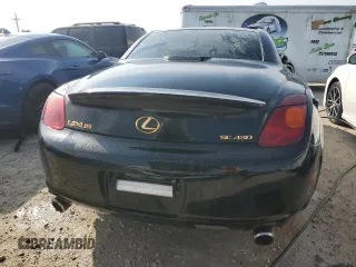 2002 Lexus SC 430 with VIN JTHFN48Y120033216, listed as a Copart auction lot 75189014 with Not Provided miles and Salvage Title. Bid and sale history available at DreamBid. Image 6.