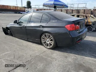 2013 BMW 3 Series ActiveHybrid 3 with VIN WBA3F9C54DF483919, listed as a Copart auction lot 82932794 with 131,257 mi miles and Salvage Title. Bid and sale history available at carsss.com. Image 2.