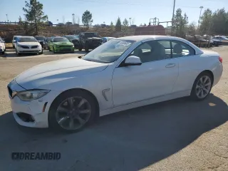 2014 BMW 4 Series 435i with VIN WBA3T3C51EP737345, listed as a Copart auction lot 46985665 with 84,558 mi miles and Salvage title. Bid and sale history available at DreamBid. Image 1.