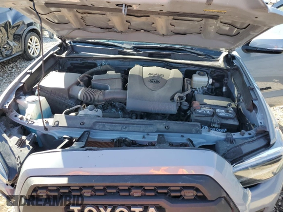 2021 Toyota Tacoma SR with VIN 3TMCZ5AN6MM371211, listed as a Copart auction lot 48366635 with 58,230 mi miles and Salvage title. Bid and sale history available at DreamBid. Image 11.