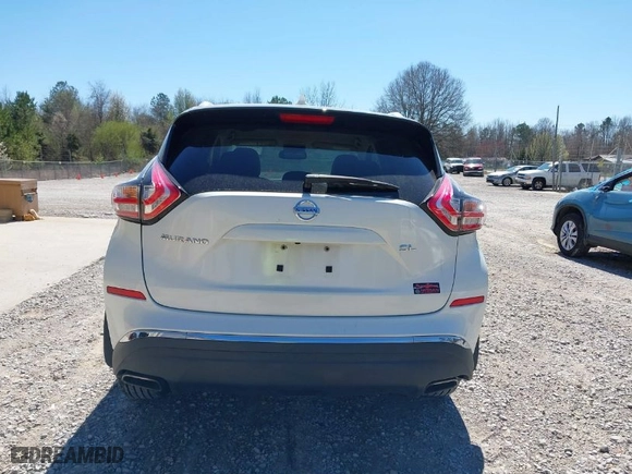 2016 Nissan Murano S with VIN 5N1AZ2MGXGN155533, listed as a IAAI auction lot 41811188 with 71,993 mi miles. Bid and sale history available at carsss.com. Image 16.