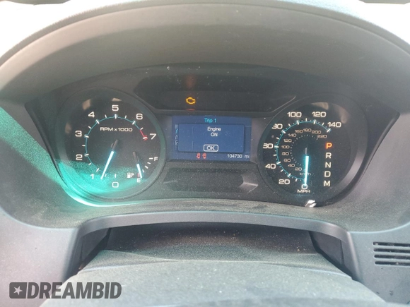 2015 Ford Explorer z VIN 1FM5K7B86FGB83377, wystawiony jako Copart lot #53607085 z przebiegiem 104 730 mil mil oraz Szkoda całkowita • Salvage title. Historia ofert i sprzedaży dostępna na DreamBid. Obrazek 9.