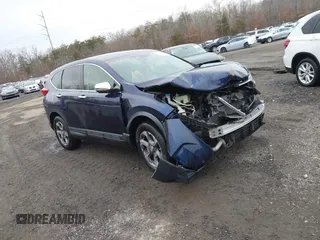 2019 Honda CR-V EX with VIN 2HKRW2H54KH630921, listed as a IAAI auction lot 41366277 with 103,075 mi miles and . Bid and sale history available at DreamBid. Image 1.