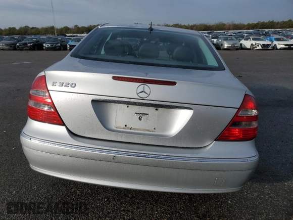 2004 Mercedes-Benz E 320 with VIN WDBUF65JX4A425681, listed as a Copart auction lot 43060365 with 179,955 mi miles and Salvage Title. Bid and sale history available at carsss.com. Image 6.