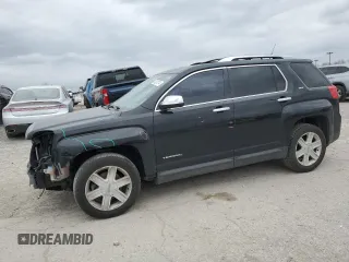 2010 GMC Terrain SLT-2 with VIN 2CTALHEW1A6361967, listed as a Copart auction lot 47027274 with 115,612 mi miles and Salvage Title. Bid and sale history available at carsss.com. Image 1.