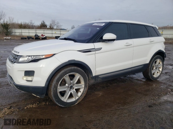 2014 Land Rover Range Rover Evoque Pure Premium with VIN SALVR2BG1EH883674, listed as a Copart auction lot 47293555 with 123,326 mi miles and Salvage title. Bid and sale history available at DreamBid. Image 1.