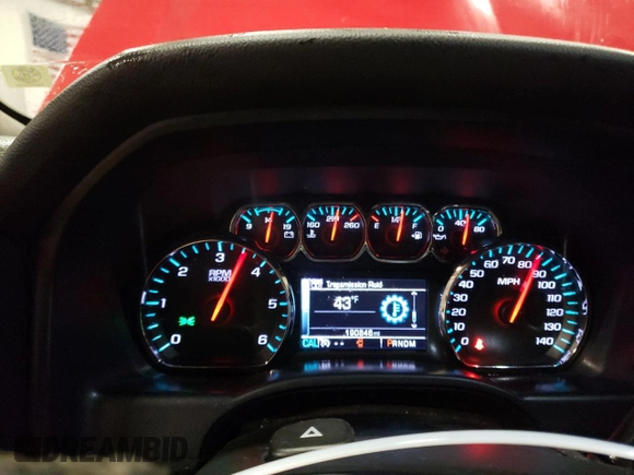 2015 Chevrolet Silverado 1500 LT with VIN 3GCUKREC7FG197613, listed as a Copart auction lot 42990495 with 190,846 mi miles and Clean Title. Bid and sale history available at carsss.com. Image 9.