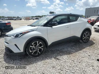 2019 Toyota C-HR XLE with VIN NMTKHMBX4KR100572, listed as a Copart auction lot 54371845 with 42,917 mi miles and Salvage Title. Bid and sale history available at DreamBid. Image 1.